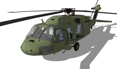 超精细直升机模型 Helicopter (3)